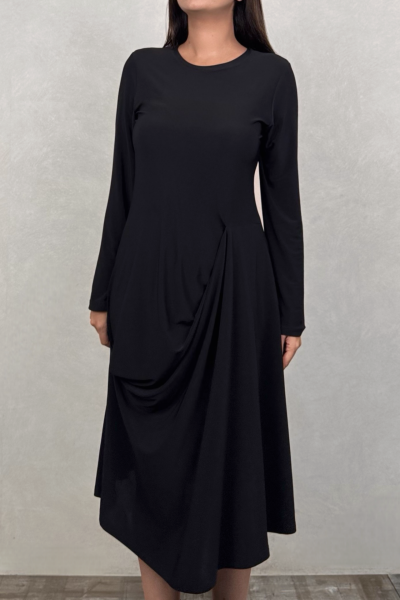 Lamante Osha Elbise - Siyah