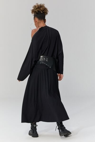 Lamante Zincirli Tasarım Kemer- Siyah