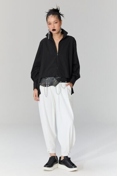 Lamante Zincirli Tasarım Kemer- Siyah