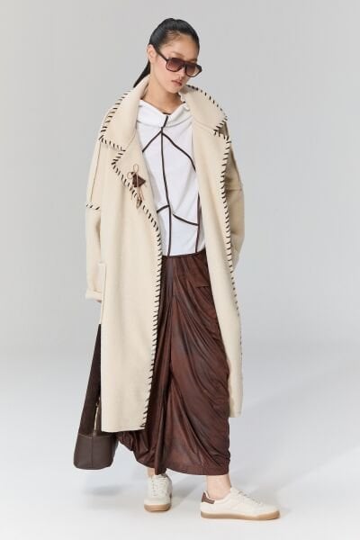 Lamante Charlote Yumoş Kaban - Bej