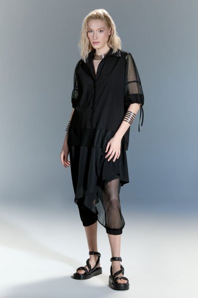 Lamante Ghost File Detaylı Gömlek - Siyah