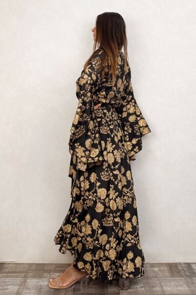 Ares Bolero Etek Takım - Siyah Gold