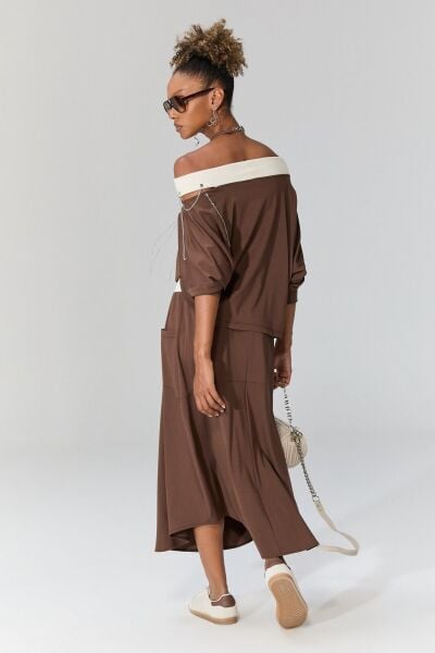 Lamante Carla Bluz - Kahve