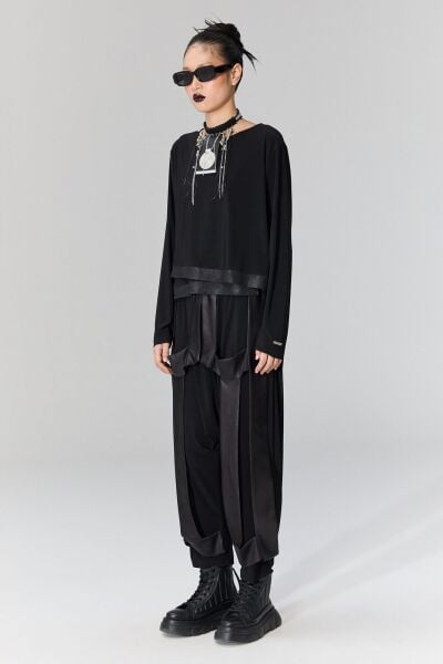 Lamante Fargo Bluz - Siyah