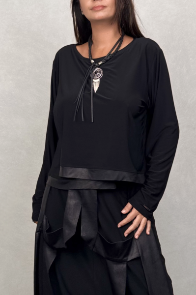 Lamante Fargo Bluz - Siyah
