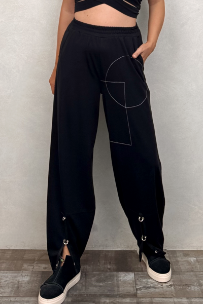 Lamante Punch Pantolon - Siyah