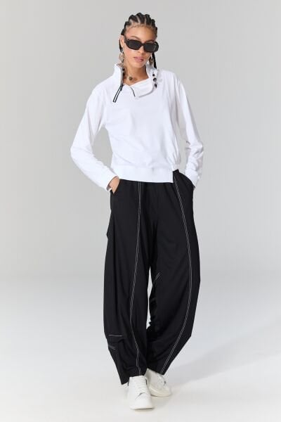 Lamante Doria Bluz - Beyaz