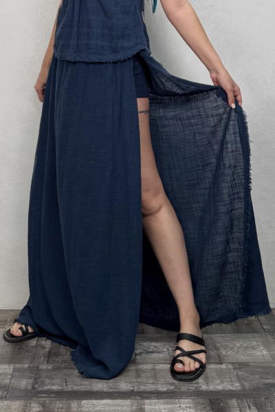 Medea Şortlu Etek Midnight Navy - Petrol