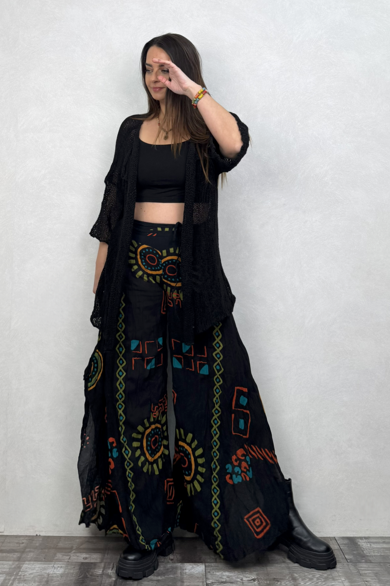 Yarasa Pantolon -Siyah