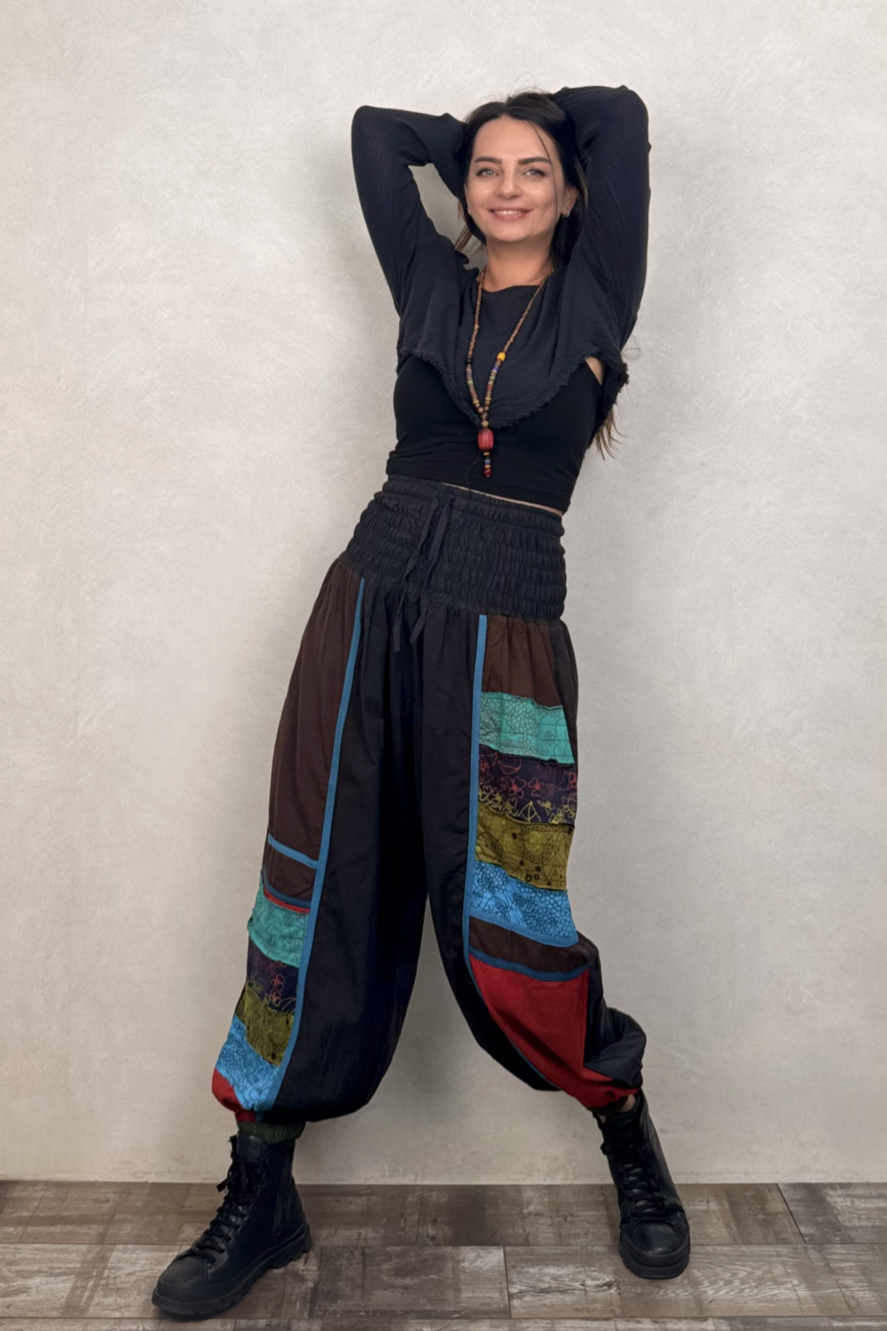 Nepal Clown Pantolon - Siyah