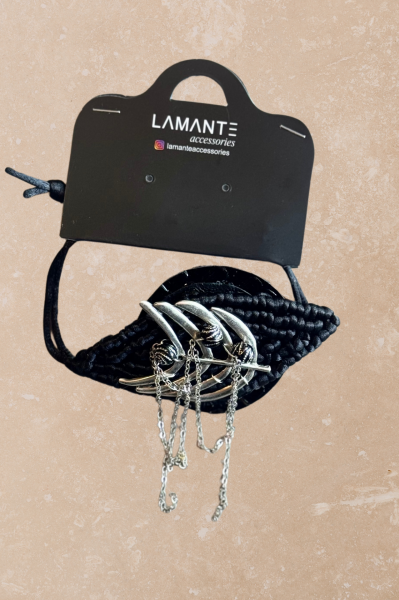 Lamante Makreme Rose Bileklik - Siyah