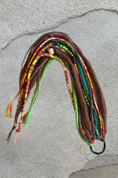 El Yapımı Rasta Toka - Kahve Yeşil