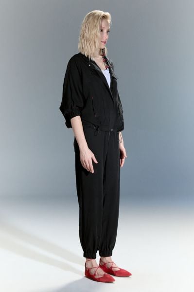 Lamante Parma Tensel Pantolon - Siyah