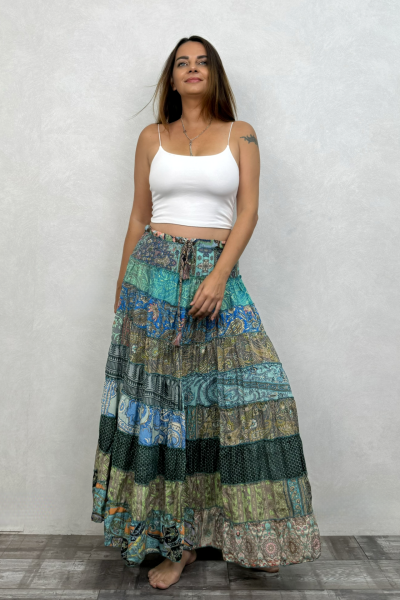 Gypsy Patch İpek Etek-Ocho