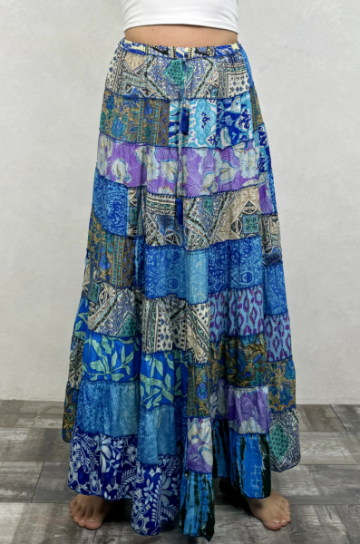 Gypsy Patch İpek Etek-Nueve