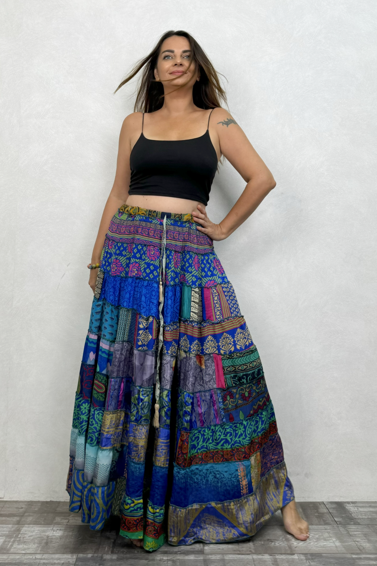 Gypsy Patch İpek Etek - Once