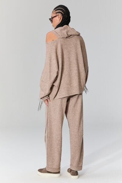 Lamante Rox Triko Pantolon - Mocha