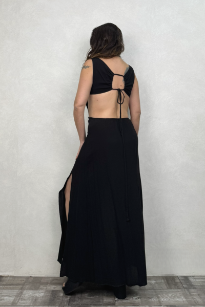 Diana Premium Elbise - Siyah