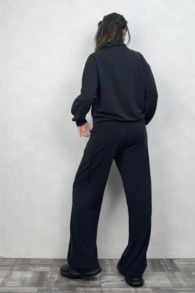 Lamante Modal Basic Pantolon - Füme