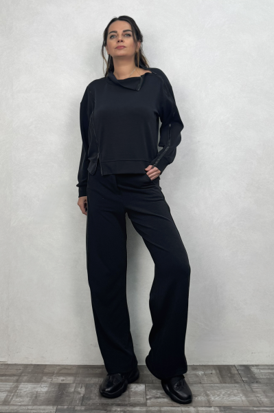 Lamante Modal Basic Pantolon - Füme