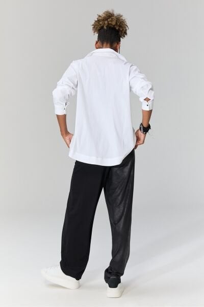 Lamante Voyn Çıt Çıtlı Gömlek - Beyaz