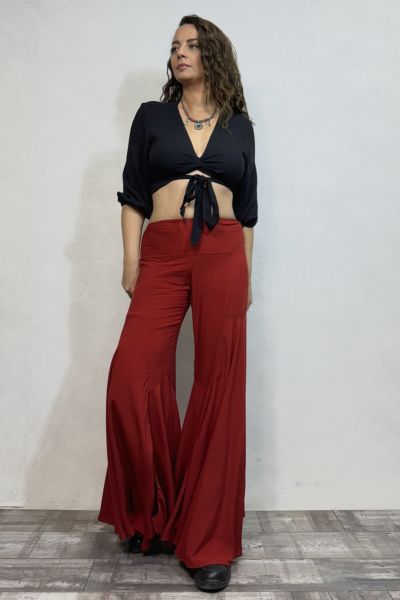 Donna Crop Bluz - Siyah