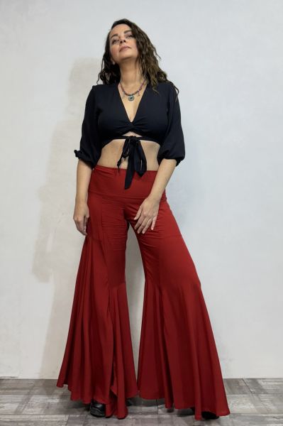 Donna Crop Bluz - Siyah