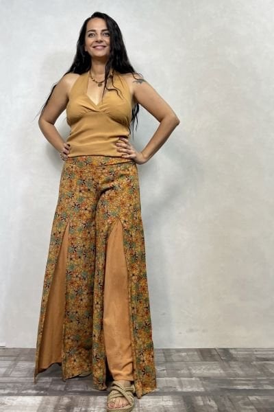 Flow Pantolon - Hardal
