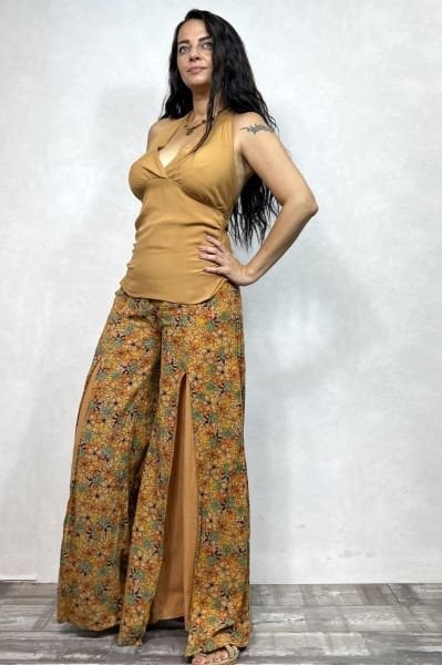 Flow Pantolon - Hardal