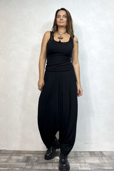 Megi Salaş Şalvar - Siyah