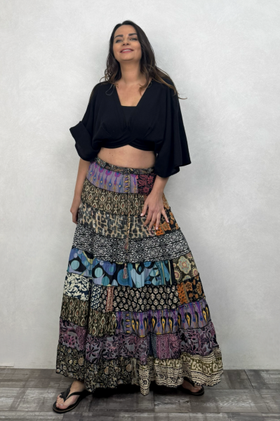 Gypsy Patch İpek Etek - Catorce