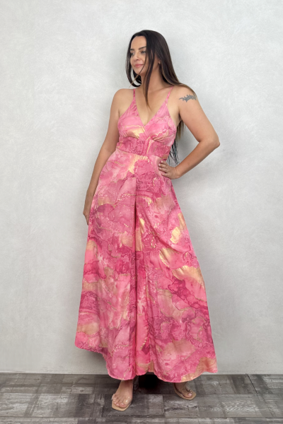 Salome İpek Tulum - Pembe Gold