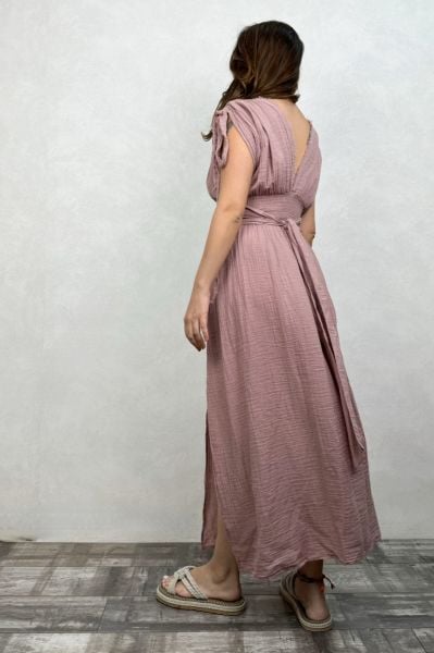 Şahmeran Elbise Wood Rose - Yaban Gülü