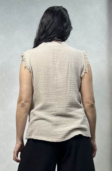 Elina Bluz Stone - Taş Rengi