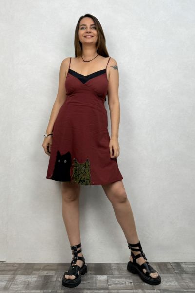 Kitty Elbise - Bordo