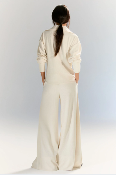 Lamante Straps Triko Ceket - Bej