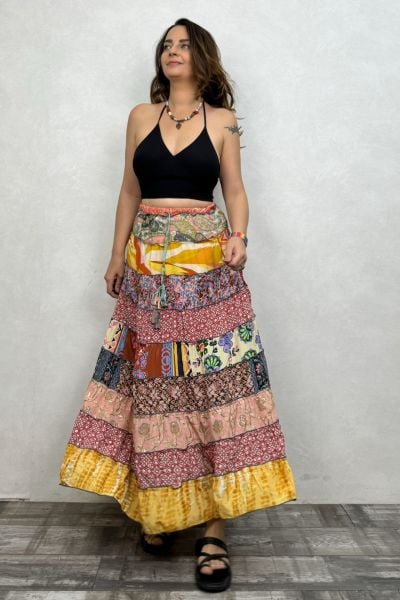 Gypsy Patch İpek Etek- Uno