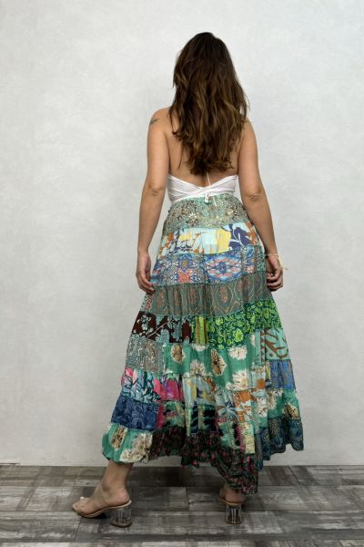Gypsy Patch İpek Etek-Cuatro