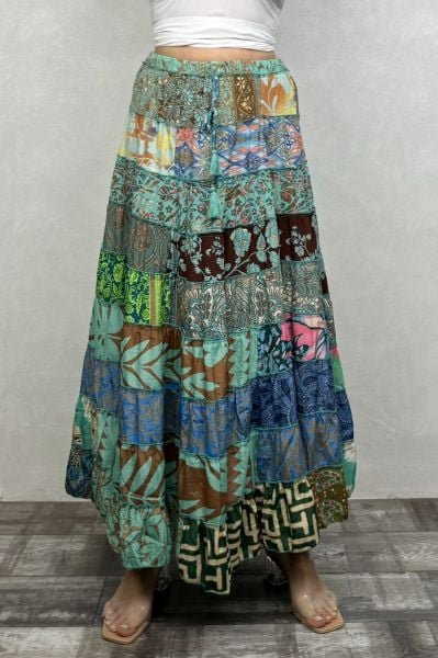 Gypsy Patch İpek Etek-Cuatro