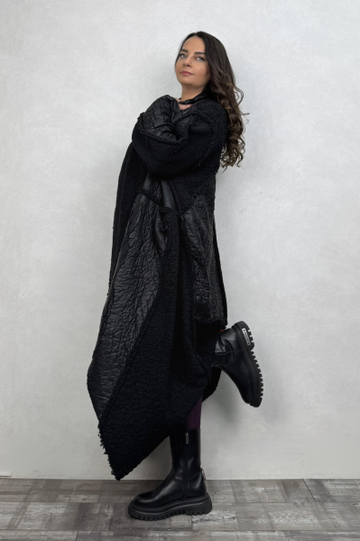 Lamante Patch Maxi Kap - Siyah