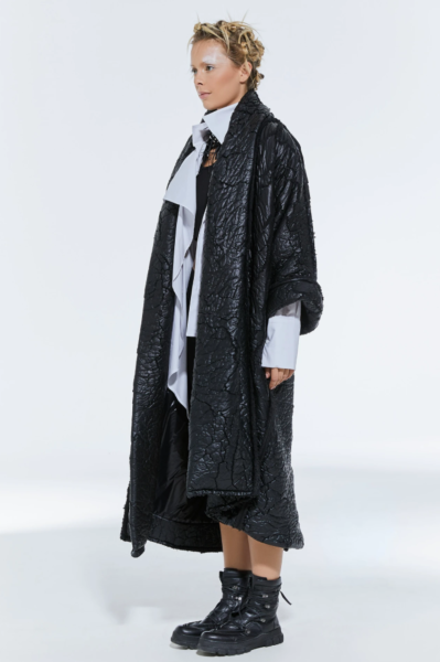 Lamante Maxi Gotik Kap - Siyah