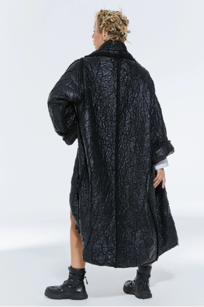 Lamante Maxi Gotik Kap - Siyah