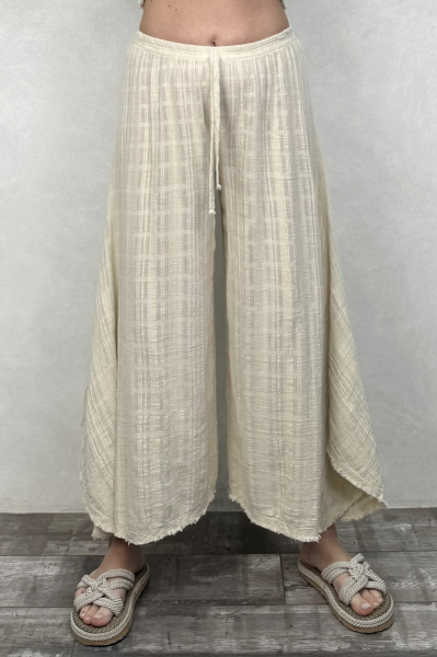 Vialis Müslin Pantolon - Bej