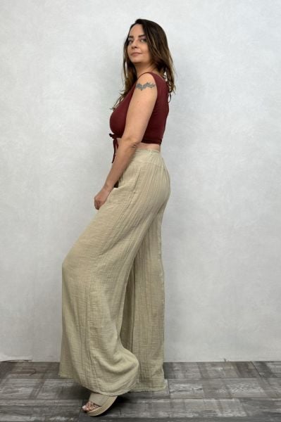 Fuga Crop Bluz- Bordo