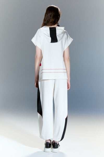 Lamante Rudy Modal Pantolon - Beyaz