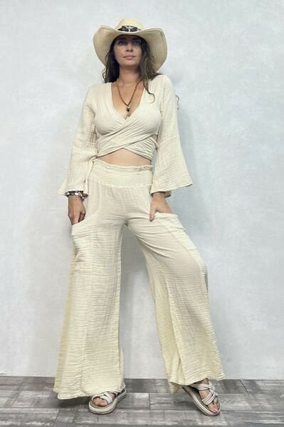 Celine Müslin Bolero - Bej