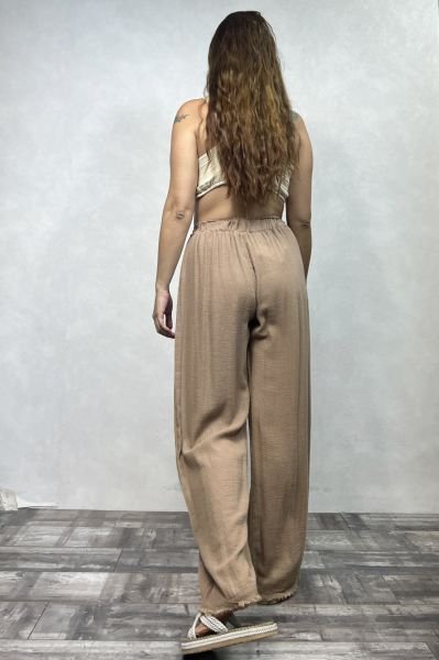 Aura Pantolon Praline - Kahve