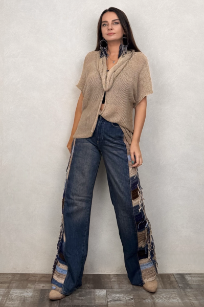 Degaje Merserize Bluz  - Vizon