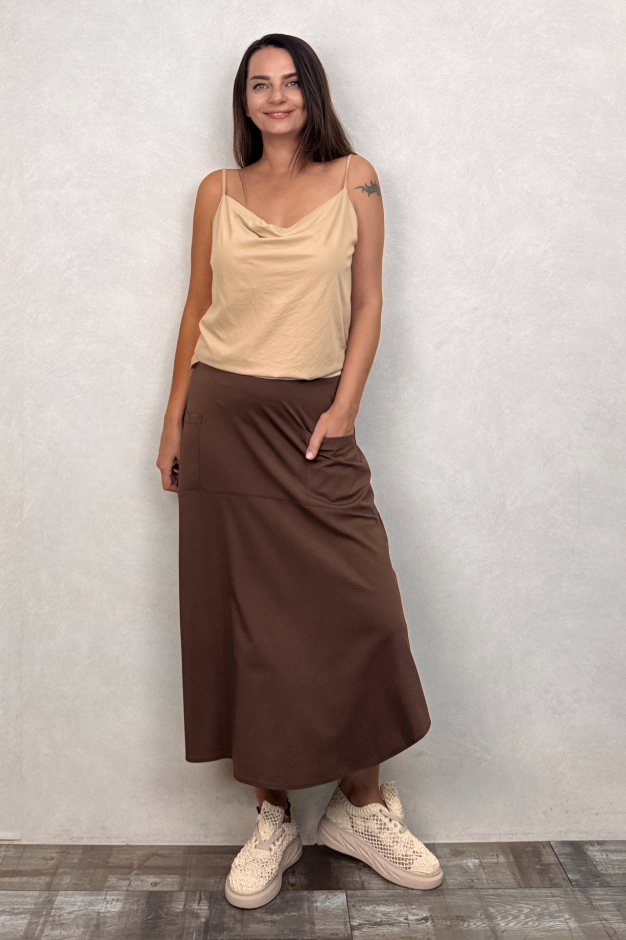 Lamante Carla Etek - Kahve