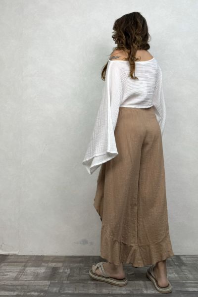 Olympos Pantolon Praline- Kahve